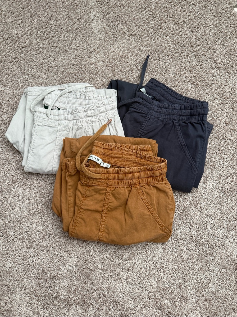 Elastic-Waist capris